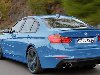 BMW M3 Rear Three Quarters In Motion