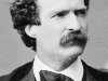 Mark Twain, Brady-Handy photo portrait, Feb 7, 1871, cropped.   ...