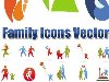  -     -  | Family Icons Vector