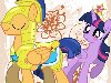 Flash Sentry and Princess Twilight Sparkle by ChainChomp2