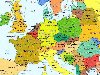    . Map of European Capitals