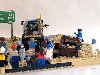 ... zombie attack to get the blood pumpinu0026#39;: this Zombie Hunt Lego diorama by ...