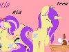 Best Friends Forever (Age Chart for Soft Satin) by MonsterBunnies